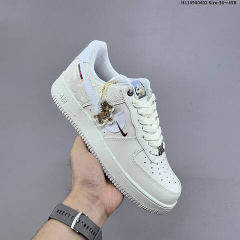 Nike Air Force 1 07 CNY IQ1119 011 Sail White Burgundy Gold EU 36 45 Sneaker EU 36-45 - Unisex (BS-60970)