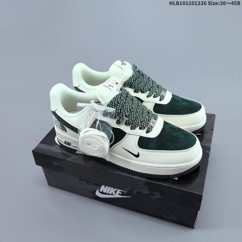 Nike Air Force 1 07 LV8 Off White Dark Purple Black EU 36-45 Sneaker - Unisex (BS-62429)