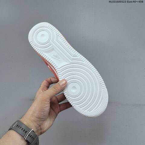Nike Air Force 1 Posite Foamposite Max Orange White Red EU 40 45 Sneaker EU 40-45 - Men's (BS-60207)