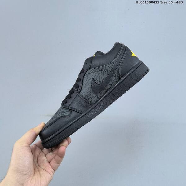 Jordan Air Jordan 1 Low SE Elephant Black/Anthracite/Yellow EU 36-46 lifestyle