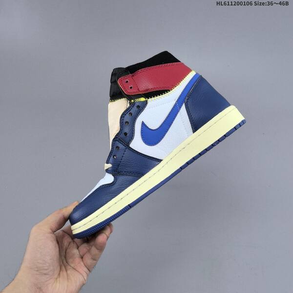 Jordan Air Jordan 1 Retro High blue/white/black/burgundy 36~46B lifestyle
