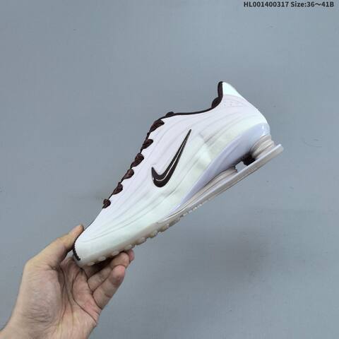 Nike Shox Z White Dark Brown Light Pink EU 36-41 Sneaker - Unisex (BS-61282)