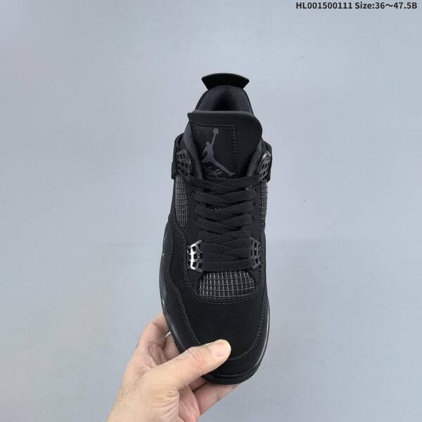 Jordan Air Jordan 4 Retro Black Cat / triple black EU 36-47.5 basketball