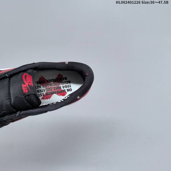 Jordan Air Jordan 1 Low OG black/red/white (Banned) 36~47.5 casual