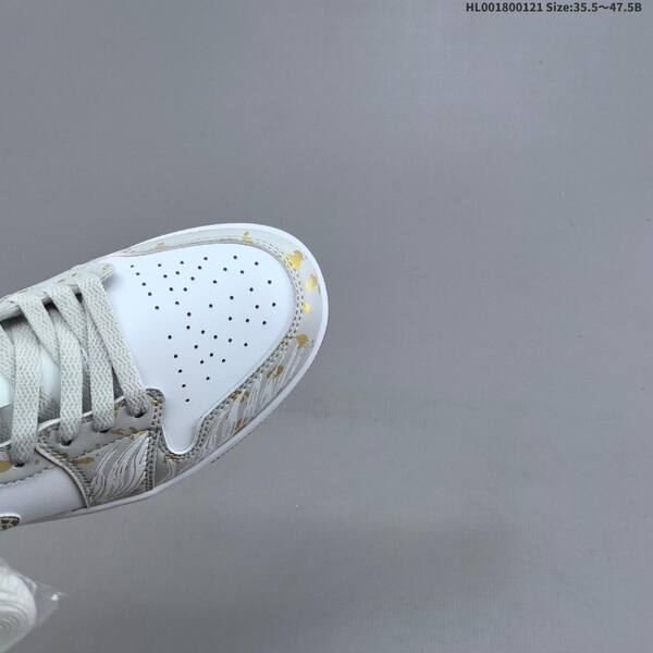 Jordan Air Jordan 1 Low white / light gray / gold 35.5~47.5 lifestyle