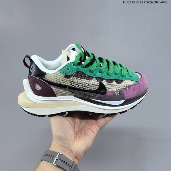 Nike Vaporwaffle Sacai purple orange white green purple beige black EU 36-46 sneaker