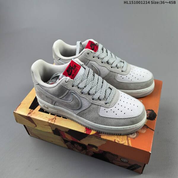 Nike Air Force 1 Low 07 AKIRA olive green light grey black white EU 36-45 sneaker