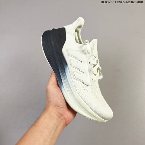Y-3 Adidas Ultraboost 5 Off White Black Blue EU 36-48 Running Shoe - Unisex (BS-65480)