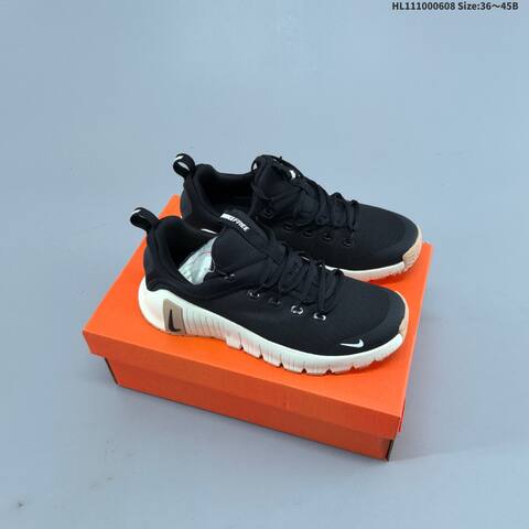 Nike Free Metcon 6 FJ7127 Black White EU 36-45 Training Shoe - Unisex (BS-59955)