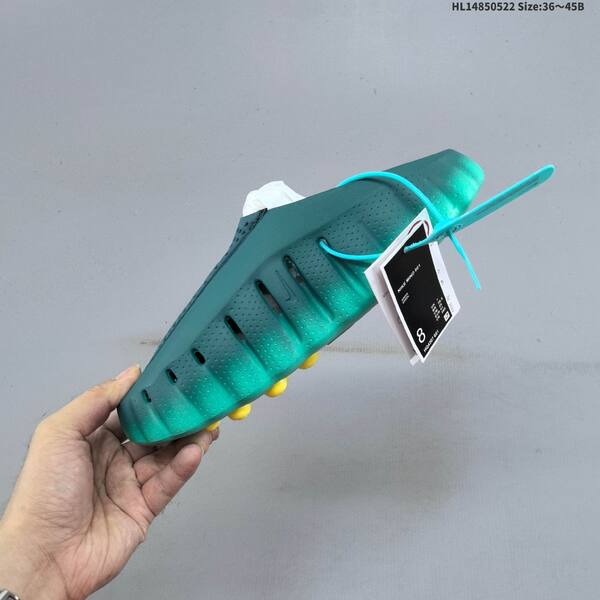 Nike Mind 001 dark green teal silver yellow EU 36-45 slides