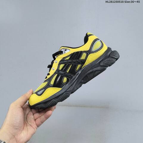 ASICS Gel-NYC 2 0 Yellow Black Brown Grey EU 36-45 Running Shoe Running Sneakers - Unisex (BS-68823)