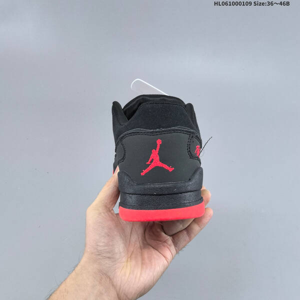 Jordan Flight Court black/red 36~46B basketball