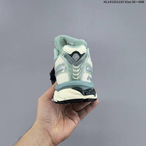 ASICS KITH x Gel Kayano 12 1 Cream Mint Silver EU 36-46 Running Shoe Running Sneakers - Unisex (BS-69115)