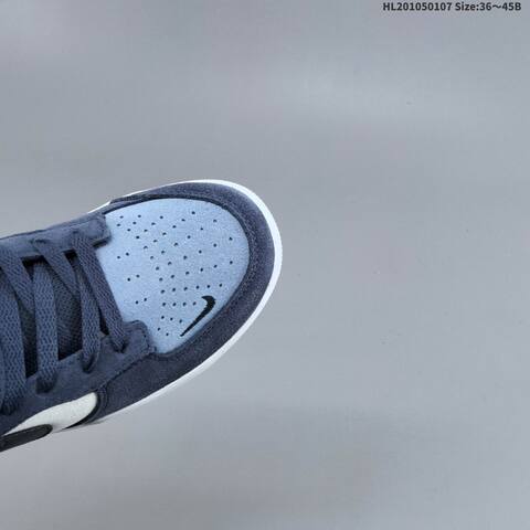 Nike SB Force 58 Navy Blue Light Blue White EU 36-45 Skate Shoe - Unisex (BS-62162)