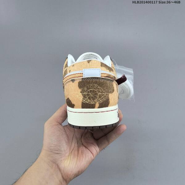Jordan Air Jordan 1 Low OG White/Red/Brown/Tan EU 36-46 casual
