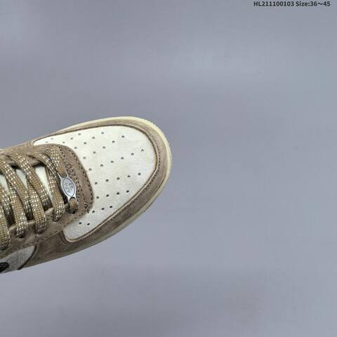 Nike Air Force 1 07 Khaki Beige Brown Black EU 36-45 Sneaker - Unisex (BS-62261)