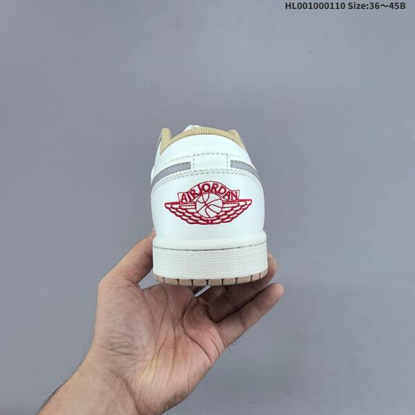 Jordan Air Jordan 1 Low white/grey/sail EU 36-45 casual
