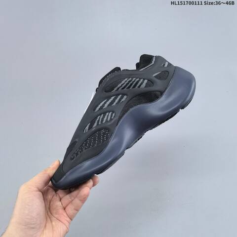 Yeezy 700 V3 Black Dark Grey EU 36-46 Sneaker - Unisex (BS-69831)