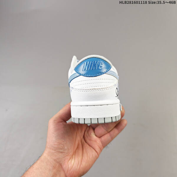 Nike SB Dunk Low white light blue grey EU 35 5-46 skate shoe