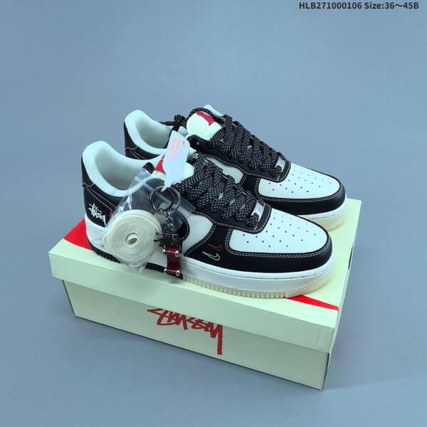 Nike Air Force 1 07 LV8 sail navy black white red EU 36-45 sneaker
