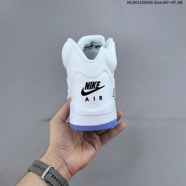 Jordan Air Jordan 5 Retro Metallic White/Silver/Black/Ice Blue EU 40-47.5 basketball