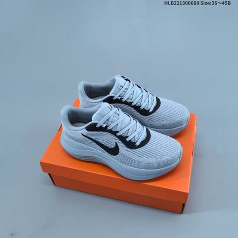 Nike Journey Run White Grey Black EU 36-45 Running Shoe - Unisex (BS-59959)