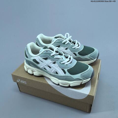 Asics GEL-NYC White Purple Brown Silver EU 36-45 Running Shoe Running Sneakers - Unisex (BS-69012)