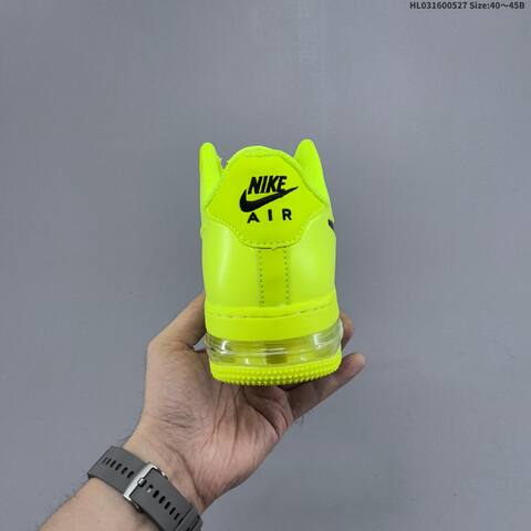 Nike Air Force 1 07 Low Volt Black Clear EU 40-45 Sneaker - Men's (BS-60088)