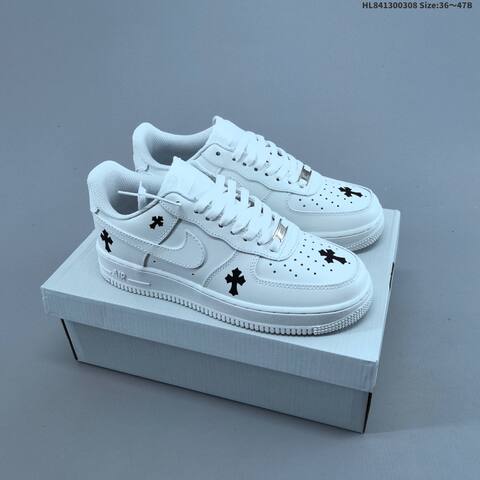 Nike Air Force 1 07 White Black EU 36-47 Sneaker - Unisex (BS-61434)