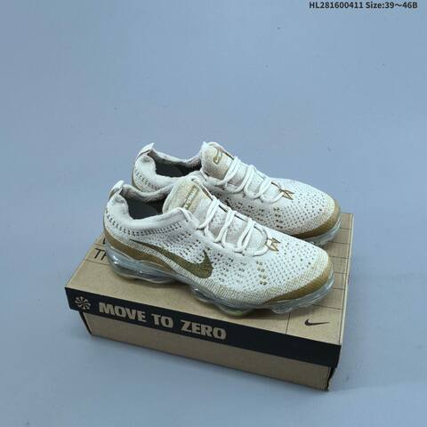 Nike Air Vapormax 2023 FK White Gold Clear EU 39-46 Running Shoe - Unisex (BS-60818)