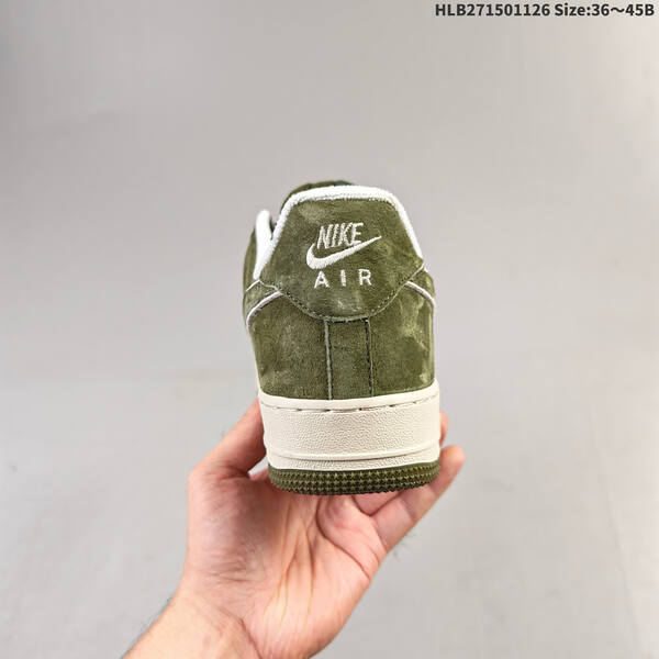 Nike Air Force 1 07 olive green white EU 36-45 sneaker