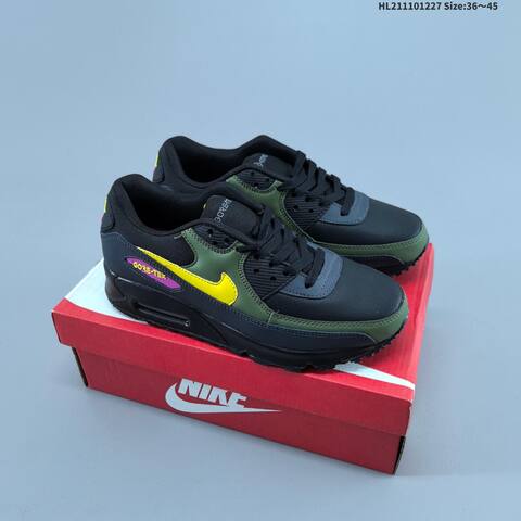 Nike Air Max 90 White Grey Black Teal Navy EU 36-45 Sneaker - Unisex (BS-62397)