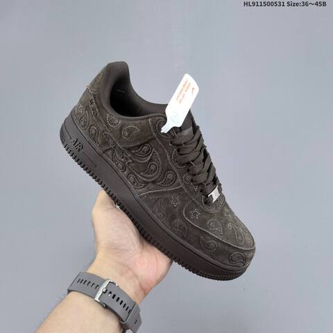 Nike Air Force 1 07 LV8 IU2363-200 Dark Brown EU 36-45 Sneaker - Unisex (BS-60038)