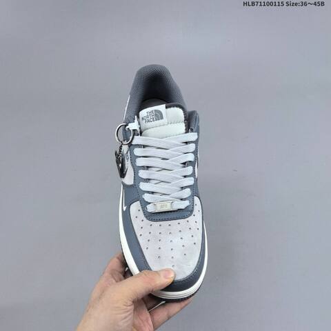 Nike Air Force 1 07 LV8 Slate Grey Light Grey White EU 36-45 Sneaker - Unisex (BS-61978)