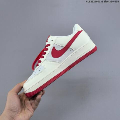Nike Air Force 1 07 Low Off White Dark Brown Red EU 36-45 Sneaker - Unisex (BS-61627)