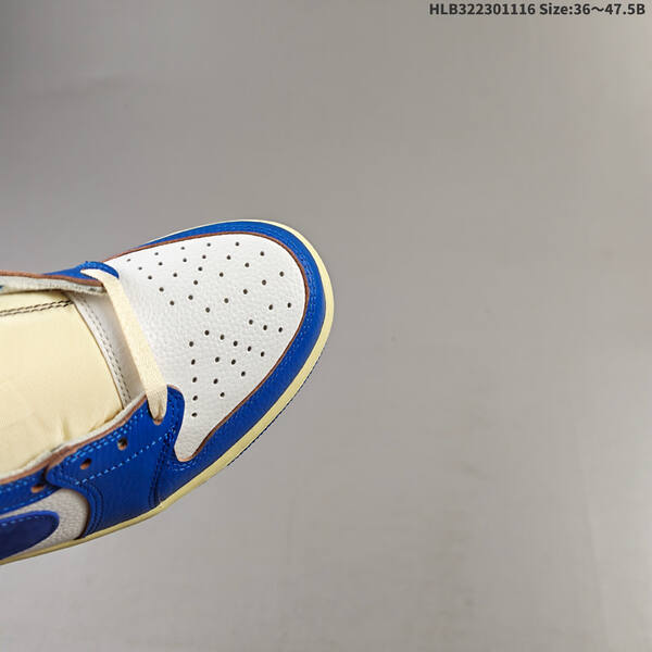 Jordan Air Jordan 1 Low white/blue/red/black/cream 36~47.5 casual