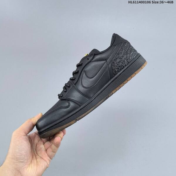 Nike Air Jordan 1 Low black EU 36-46 casual