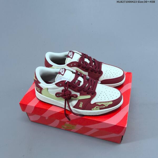 Nike Air Jordan 1 Low black/white/red EU 36-45 lifestyle