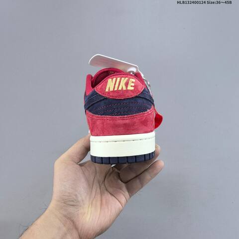 Nike Dunk SB Low Sail Red Navy Gold EU 36-45 Skate Shoe - Unisex (BS-61784)