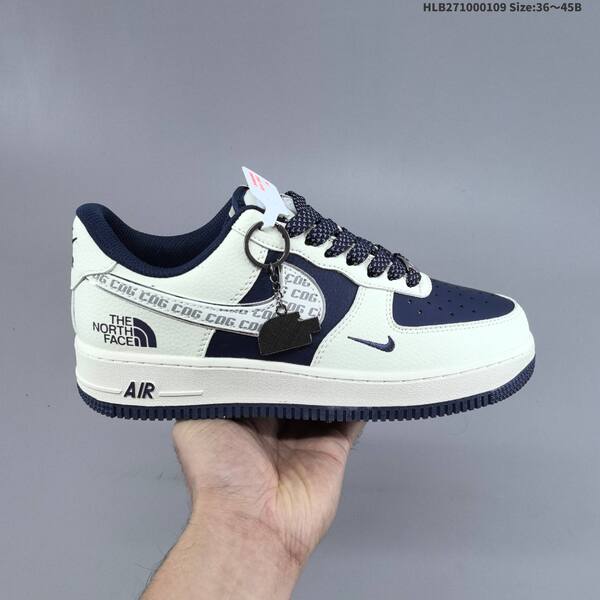 Nike Air Force 1 07 white navy grey EU 36 45 sneaker EU 36-45