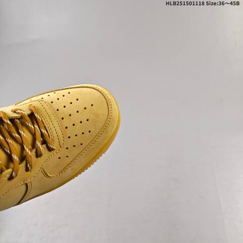 Nike Air Force 1 High 07 Wheat Tan Gum Yellow EU 36-45 Sneaker - Unisex (BS-63499)