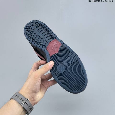 Nike SB Dunk Low Black Maroon Dark Blue EU 36-46 Skate Shoe - Unisex (BS-60070)