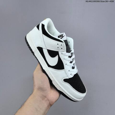 Nike SB Dunk Low Retro ZoomAir White Black Gold EU 36-45 Skate Shoe - Unisex (BS-61437)
