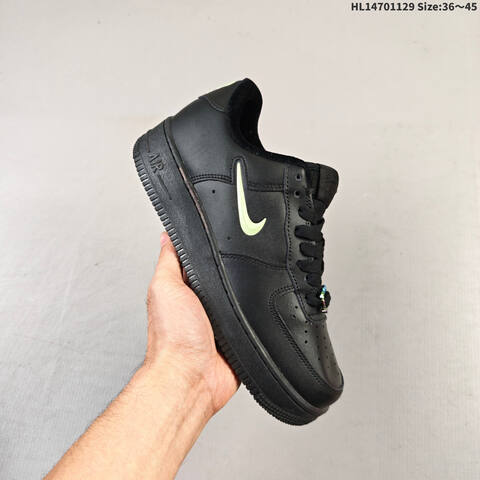 Nike Air Force 1 07 Black Neon Green EU 36-45 Sneaker - Unisex (BS-62953)