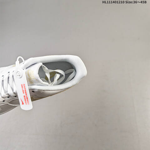 Nike Air Force 1 07 White Light Gold EU 36-45 Sneaker - Unisex (BS-62784)