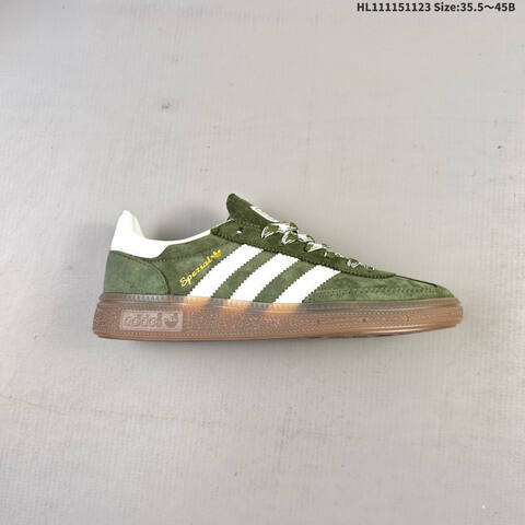 Adidas Handball Spezial Dark Green Off White Brown EU 35 5-45 Skate Shoe - Unisex (BS-65520)