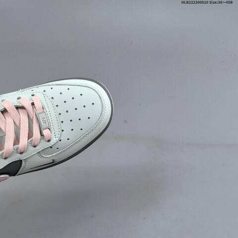 Nike Air Force 1 07 Light Grey Dark Grey Pink Black EU 36-45 Sneaker - Unisex (BS-59889)