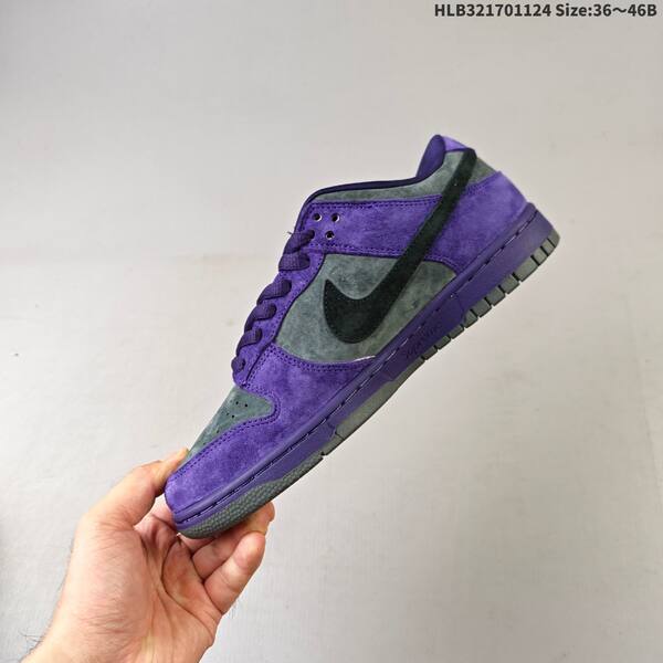 Nike SB Dunk Low Pro Supreme purple grey black blue EU 36-46 skate shoe