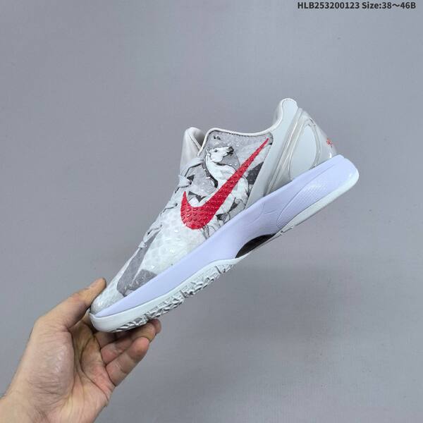 Nike Zoom Kobe VI CNY light grey red white blue EU 38-46 basketball shoe