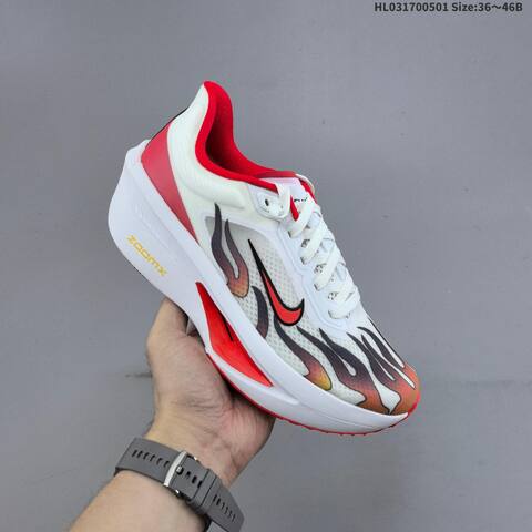 Nike Zoom Fly 6 Black White Grey Red EU 36-46 Running Shoe - Unisex (BS-60554)